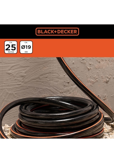 Black&decker Bxgtwa7003 Bahçe Hortumu Ø19mm 25 M