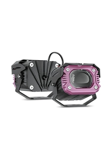 Motosiklet Çok Modlu Lazer Led Sis Farı 2 Adet Çift Renk Beyaz Sarı Ultra Güçlü Sis Farı