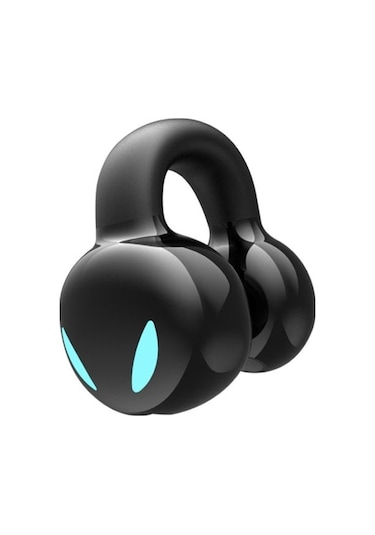 Mufunye Yx03 Siyah Kutu Paketli Tek Kulaklı Kancalı Bluetooth Kulaklık - İş Ve Spor İçin Dışarı Doğru Konfigürasyonlu Kablosuz Kulaklık