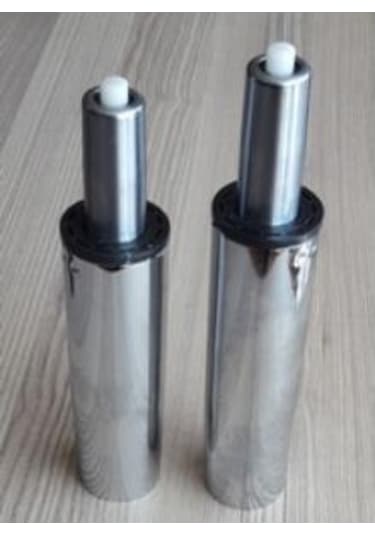Kamusalmarket 100 Lük Krom Piston 100 Lük Sandalye Amortisörü