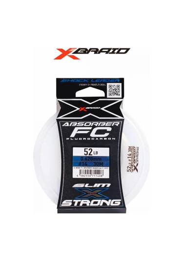 Ygk X021 Absorber Slım&Strong Balıkçılık İpi Fc 30 M 10.89kg 0.373 1pcs Misina