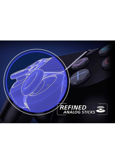 Kontorland P4B Siyah PS4 Uyumlu Bluetooth Oyun Kolu