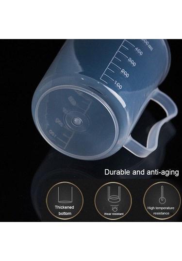 Sones 10 Adet 250ml Gıda Sınıfı Pp Plastik Matara Dijital Ölçüm Kabı Silindir Ölçek Ölçü Cam Laboratuvar Laboratuvar Aletleri