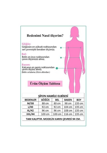 Kadın Beyaz Baby Shower Şifon Hamile Elbise Dphml003 Saks