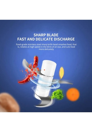 Çok Fonksiyonlu Kıyma Makinesi, Mutfak Robotu, Sarımsak Kıyma Makinesi, Pişirme White Avustralya Beyaz