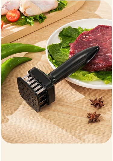 Jzcat 304 Paslanmaz Çelik Mutfak Taşınabilir Et Çekici-siyah