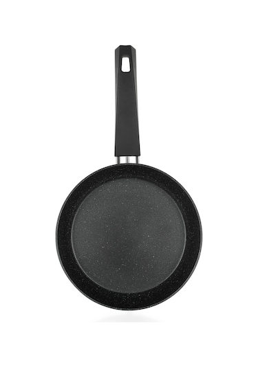 Schafer Black Stone 3 Lü Tava Seti 18cm+22cm+26cm-siyah Siyah