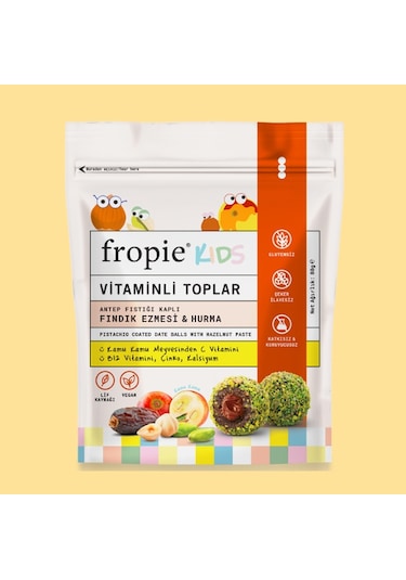 Fropie Vitaminli Kids Karışık Meyve Topları 2 x 80 G