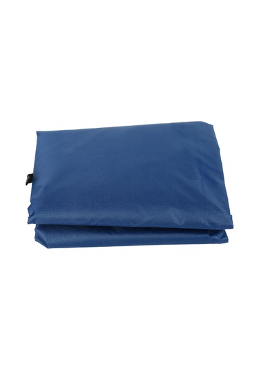 Tenfowee Mutfak Bahçe Dış Mekan 3 Koltuklu Salıncak Yastık Kılıfı, 190t Poliester Taffeta, Su Geçirmez, Dayanıklı, 150x50x10cm, Mavi