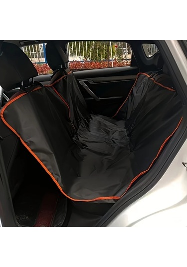 Willowhaven Siyah Katlanır Kaymaz Köpek Araç Koltuğu Koruyucu Yıkanabilir Sedan Suv