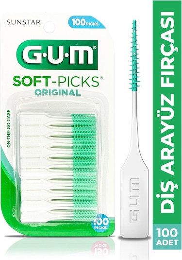 Gum Soft Picks Ara Yüz Fırçası 100 Adet
