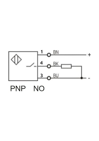 Sick Ime30-15bpszw2s 1041032 ,m30/15mm Pnp-no 3-kablo Endüktif Sensör