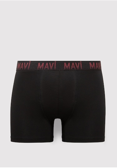 Mavi - 7li Siyah Basic Boxer 0912287-900 Siyah