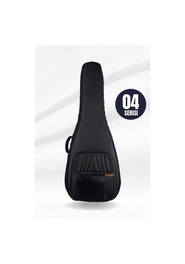 Wagon 04 Serisi Akustik Gitar Çantası - Siyah