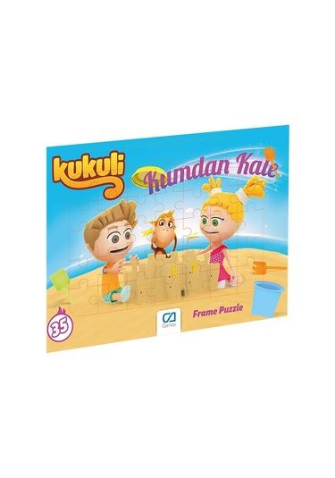 Ca Games Ca 5137-5138 Kukuli Frame Puzzle 35 Parça