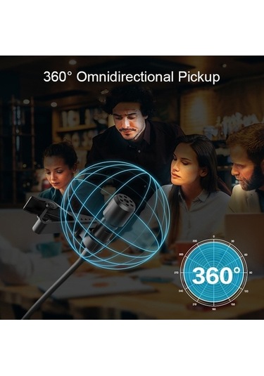 Wondernest Synco S8 Lavalier Canlı Kablolu Mikrofon, Profesyonel Kalite