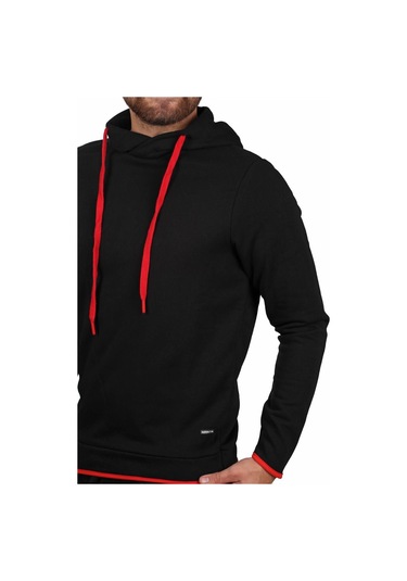 Manta 5239 Kapşonlu Sweatshirt-25674-siyah