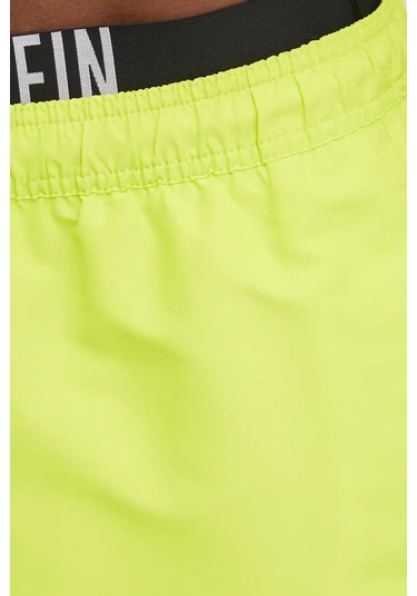 Calvin Klein Erkek Mayo Short Km0km01093 Lrf Sarı Sarı
