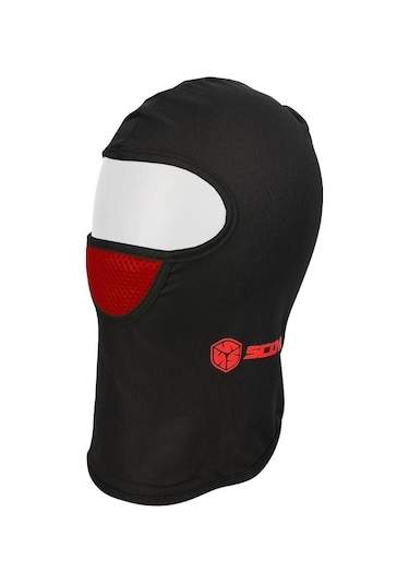 Agv Scoyco Maske Balaklava Kırmızı Siyah Nokta