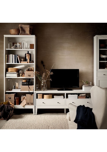 Kitaplık, Beyaz, 81x39x211 Cm Beyaz