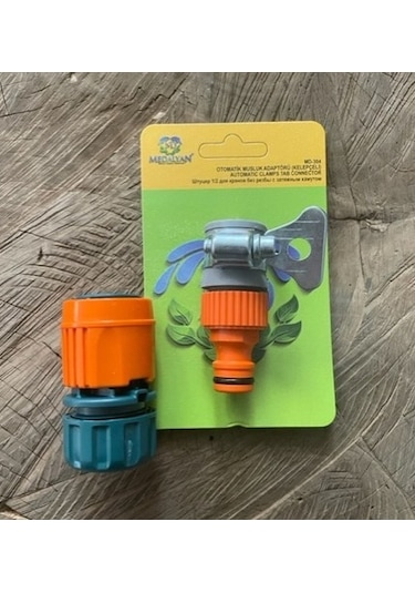 Mdl 1/2 Hortum Adaptörü Geçmeli Kelepçeli Musluk Bağlantı Adaptörlü