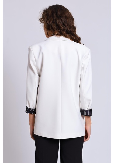 Atlas Ceket-beyaz Beyaz