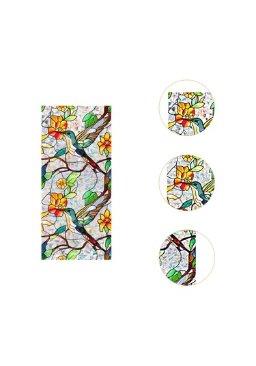 Suntek Pencere Filmi Statik Yapışkanlı Çıkartma Yatak Odası