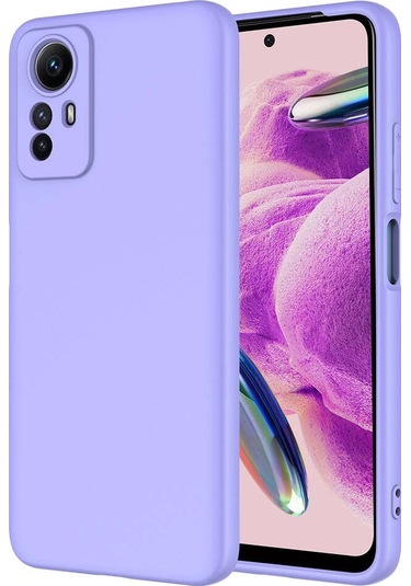 Xiaomi Redmi Note 12s Kılıf Zore Mara Lansman Kapak Lila