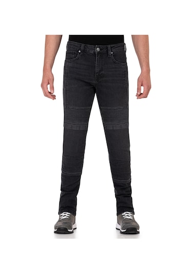 Iron Shield Flexi Korumalı Motosiklet Kot Pantolonu Erkek