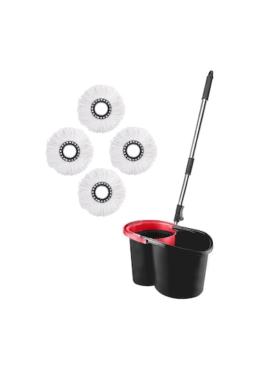 Pony Otomatik Temizlik Seti + 4 Mikrofiber Mop