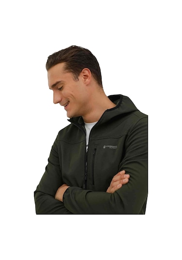 Lumberjack Basic Softshell Erkek Haki Basic Ceket Vo101398602 Haki
