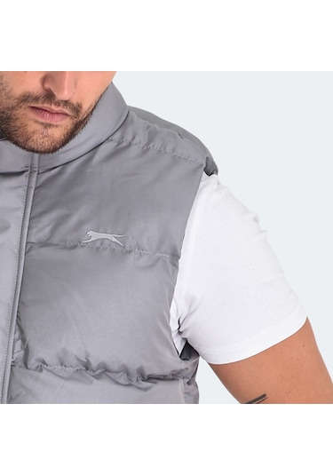 Slazenger HEIDA IN Erkek Yelek Koyu Gri