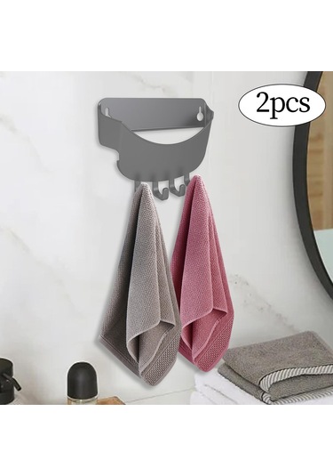 Suntek Giriş Odası Yatak Odası Sundurma Gri 2 Adet Için Kanca