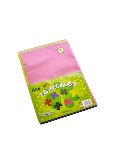 Kadife Kağıt 23X33 Lino 2717J 6 Renk