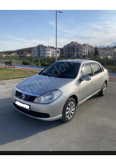 Renault Symbol 2008-2012 Cam Rüzgarlığı - Parlak Siyah