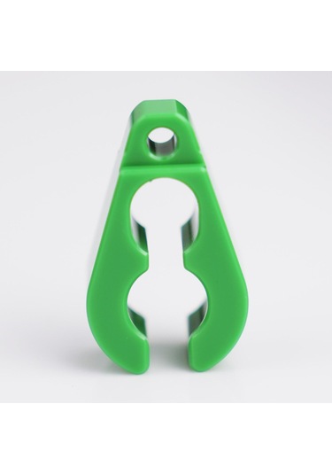 Homyl Uzun Hortum Klipsi Tutucu Hafif Şnorkelli Dalış Yeşil