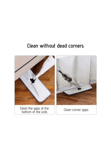 Youmex Ev Ve İşyeri Temizliği İçin Çift Kullanımlı Spreyli Mop - Mikrofiber Mop Bezi, Yeniden Kullanılabilir Suluk Ve 360 Döner Başlık