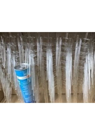 Polikarbon Plastik Kuş Kondurmaz 10 Mt + Yapıştırıcı