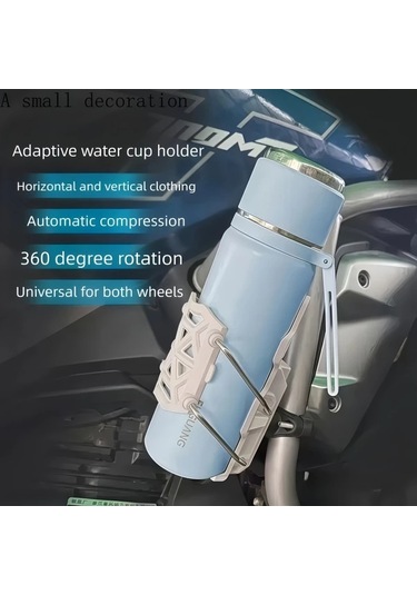 Elmpaly Yeşil Döner Katlanır Motosiklet Ve Elektrikli Bisiklet Cup Holder Dayanıklı