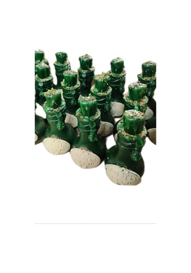 Svecnaa Magia Mavi Şişe Mum Renkli 302428081 Yeşil