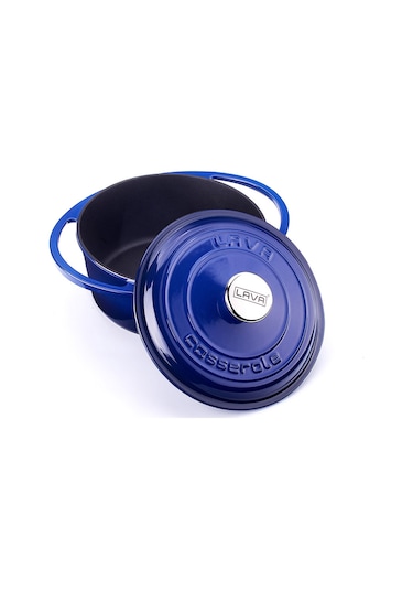 Lava Döküm Yuvarlak Tencere Çap(Ø)24cm