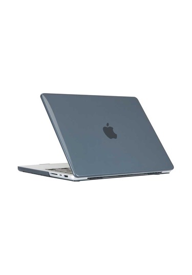 Ekılıf - Macbook Pro 14.2 2023 A2779 Uyumlu - Alt Ve Üst Koruyucu Msoft Kristal Kapak - Şeffaf