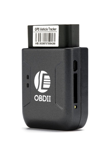 Sones Tk206 2g Gps Obd2 Titreşim Alarmı Gsm Gprs Mini Gps Araç Takip Cihazı Siyah