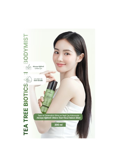 Kundal Apple Green Tea Tea Tree Biotics Body Mist 200 ML