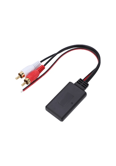 Yunboo Kenwood Ve Clarion İçin Bluetooth 5.0 Aux Giriş Adaptörü - 2rca Kablosuz Ses Aktarıcı, Mp3/wma/flac Destekli