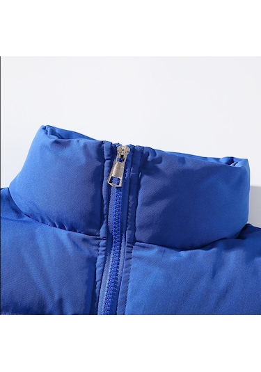 Erkek Sıcak Ve Rahat Kapitone Ceket Siyah Siyah