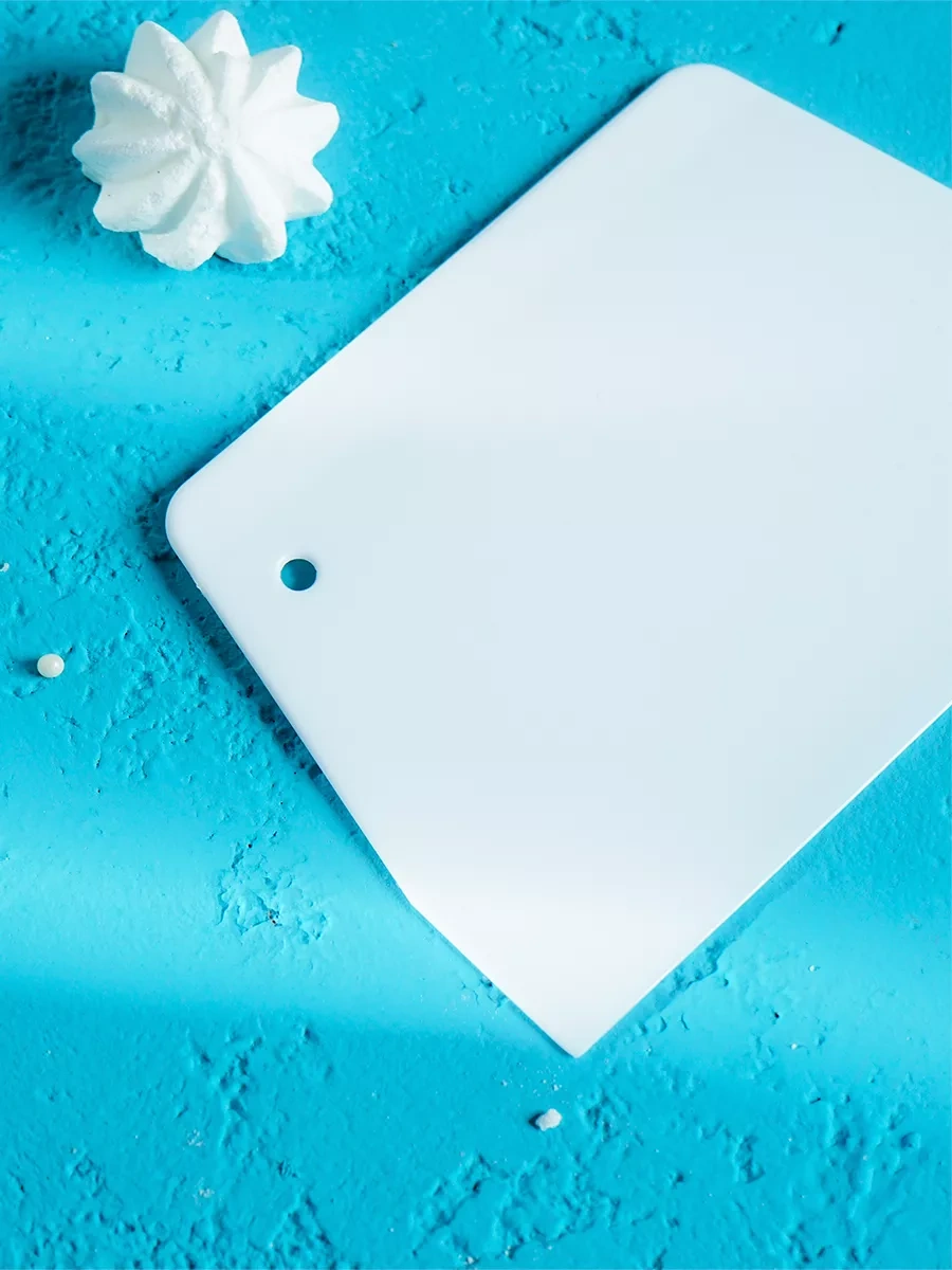 Dolana Pasta İçin Düz Pasta Spatulası, 13,5 9,5 38306409 Beyaz