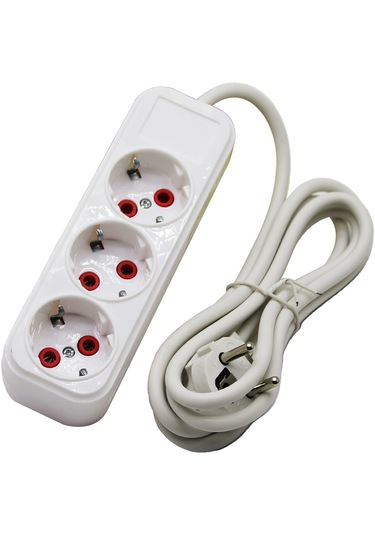 3lü 2mt Uzatma Kablo Grup Priz Go50609301460 Diğer