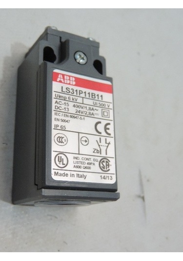 Abb Ls31p80d11-s Plastik-1no/1nc,mekanik Sivic