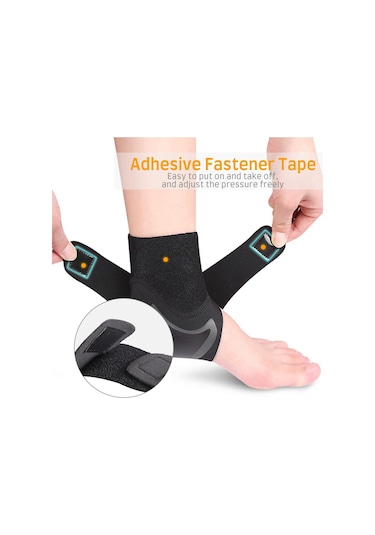 Xindoker Spor Aktivite İçin Baskı Ankle Bilek Koruyucu - Spor Topu, Dağcılık, Enkaz Koruması - İnce Tip - Siyah Xl Sağ 45-48 Numara, 82.5-100 Kg